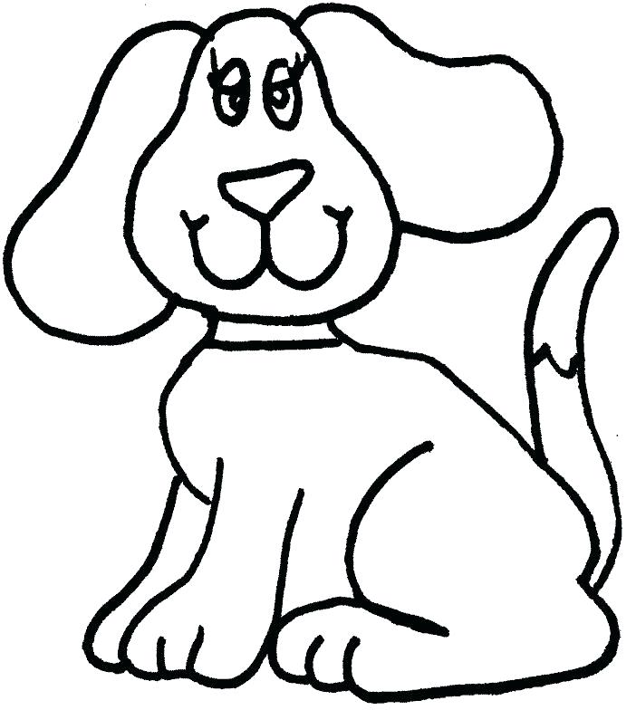 702x784 Coloring Pages Animal Easy Animal Coloring Pages Easy Dog Coloring