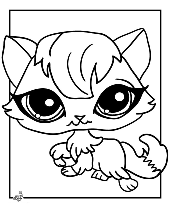 680x880 Littlest Pet Shop Coloring Pages For Kids To Print For Free