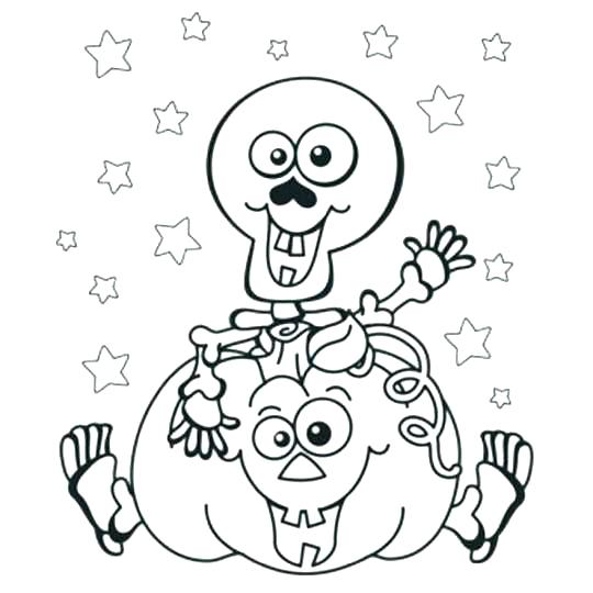 540x540 Halloween Coloring Printable Pages