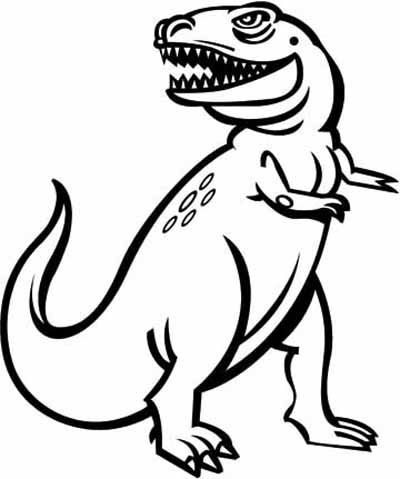 400x479 Dinosaur Coloring Pages