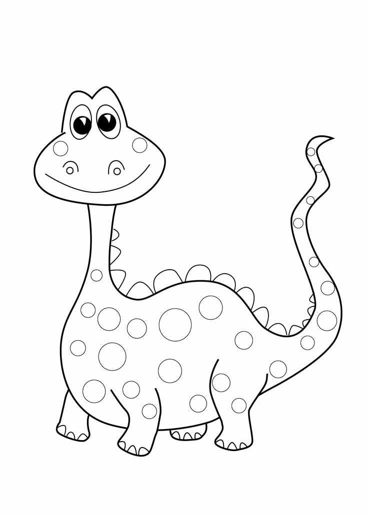 736x1031 Free Printable Dinosaur Coloring Pages Best Of Coloring Pages