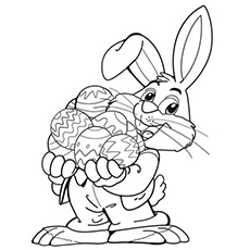 230x230 Easy Easter Bunny Pictures To Print Top Free Printable Coloring