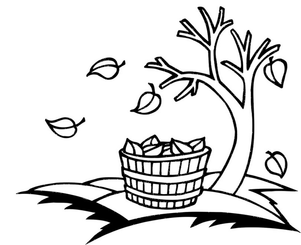 1048x853 Fall Leaves Coloring Pages