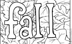 254x156 Free Fall Coloring Pages Images High Definition Printable
