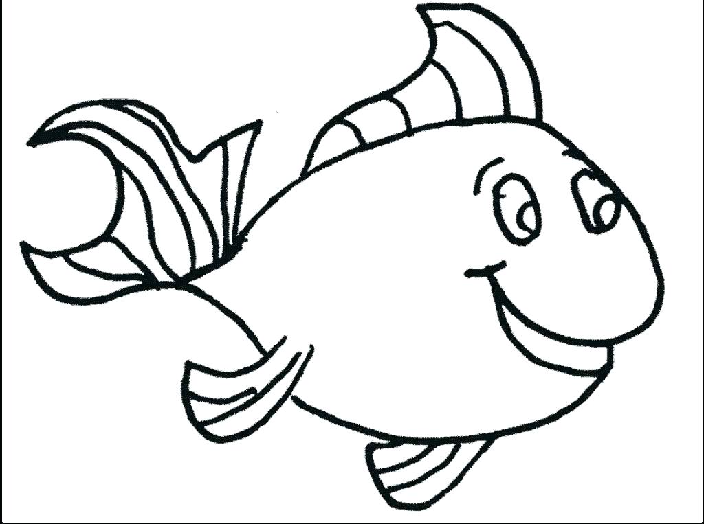 Easy Fish Coloring Pages at GetDrawings | Free download
