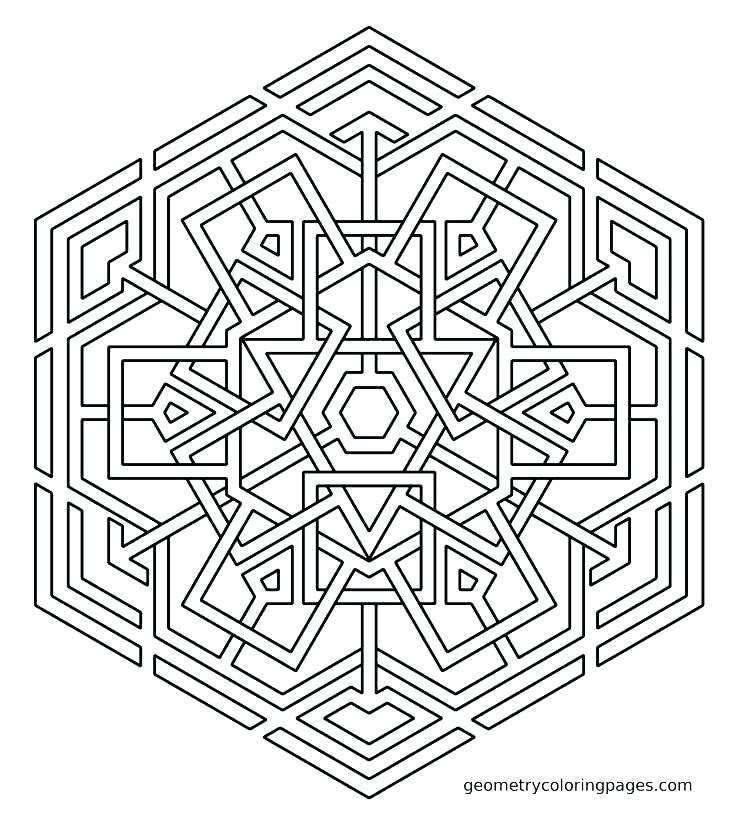 736x828 Easy Geometric Colouring Pages Geometric Coloring Pages Coloring