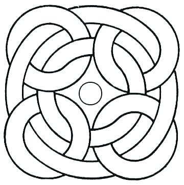 360x362 Coloring Pages Geometric