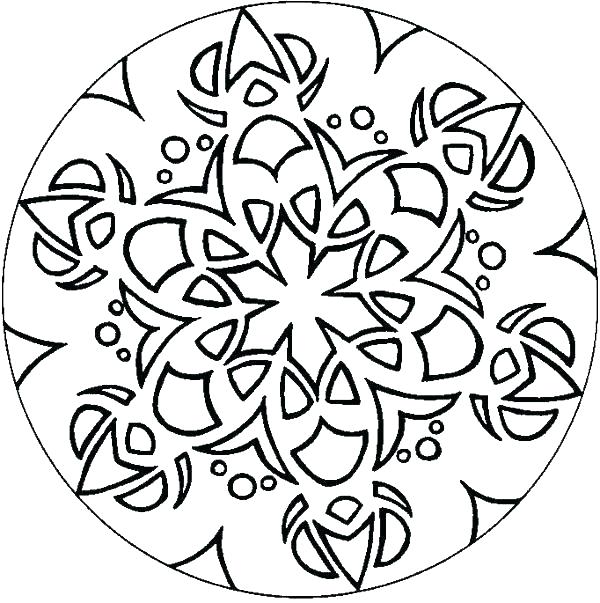 600x603 Coloring Sheets Patterns Square Geometric Patterns Coloring Pages