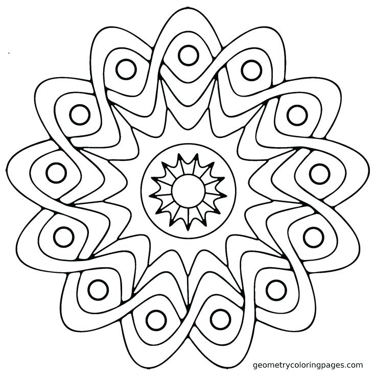736x736 Easy Coloring Pages Adult Coloring Pages Easy In Fancy Print Easy