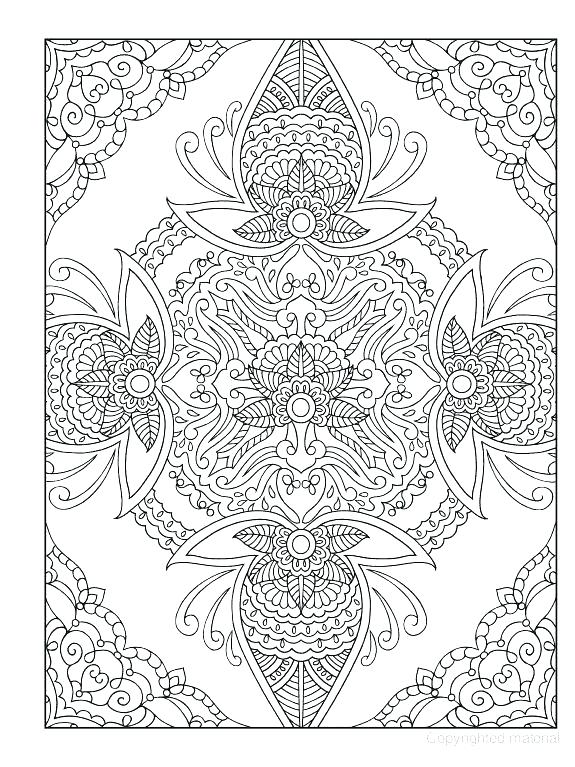 575x767 Henna Coloring Pages Henna Coloring Pages Printable Coloring Page