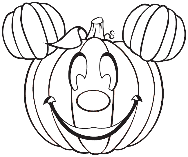 648x540 Mickey Mouse Halloween Coloring Pages Halloween Color Pages Kids