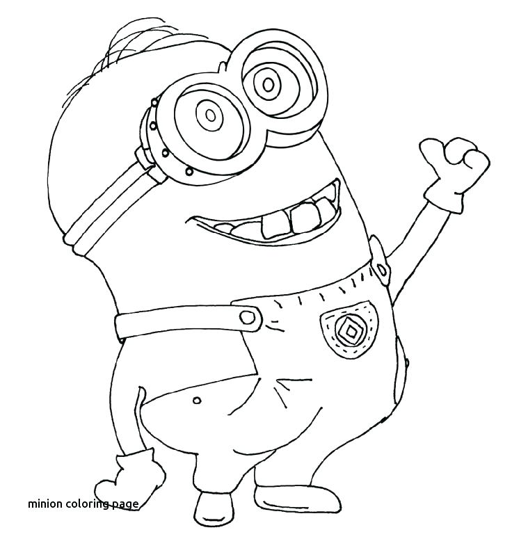 736x775 Minions Coloring Pages Large Size Of Minion Color Pages