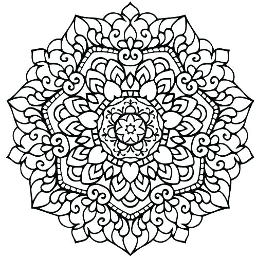 Easy Pattern Coloring Pages at GetDrawings | Free download