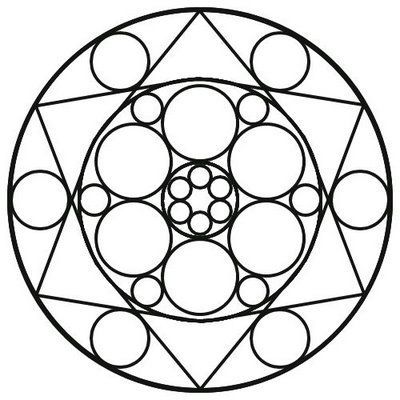 400x400 Mandala Coloring Pages Easy Coloring Page School