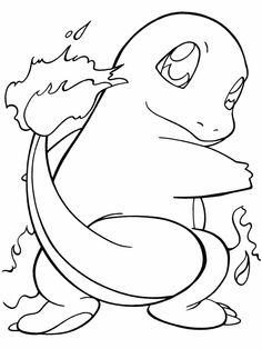236x314 Chibi Charmander Coloring Pages