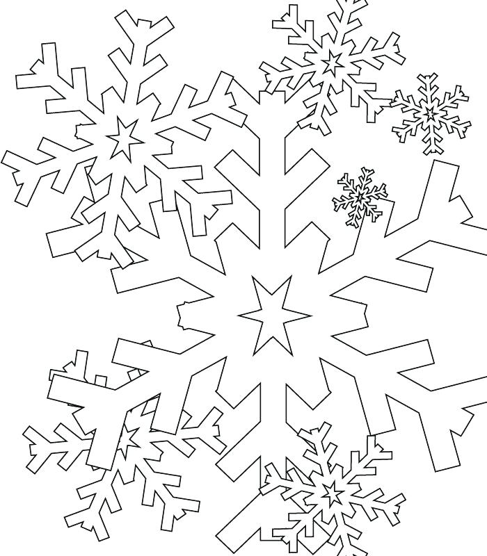700x800 Printable Snowflake Patterns Easy Snowflakes Template To Print
