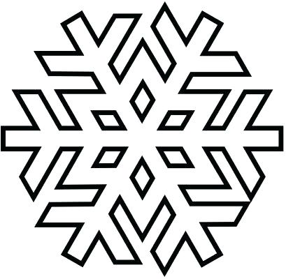 409x400 Snowflakes Coloring Pages Printable Snowflake Coloring Pages