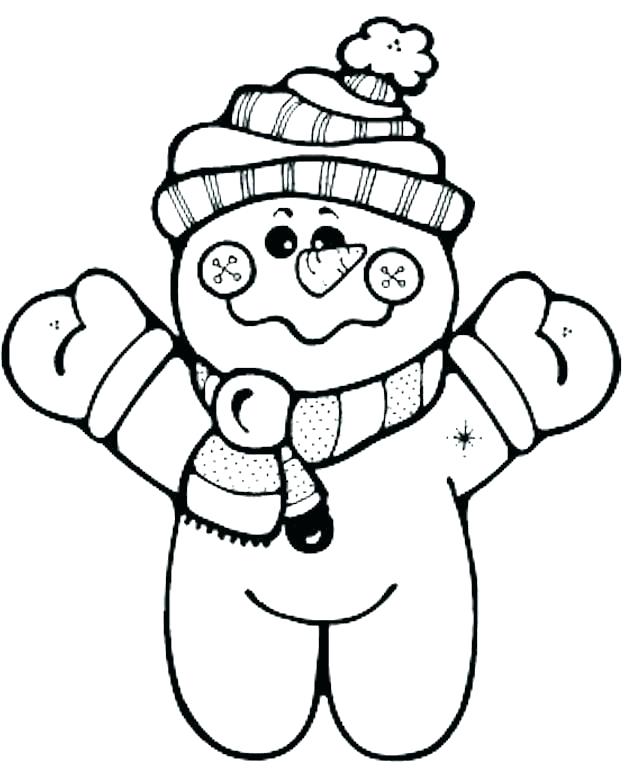 632x779 Coloring Page Snowman Making Snowman Coloring Pages For Kids