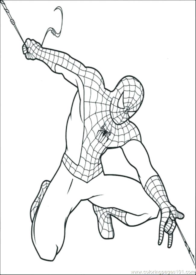 650x912 Spiderman Coloring Page Coloring Pages Easy Pictures Of Black Many