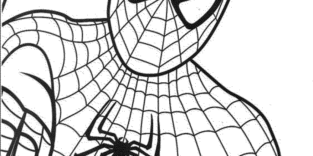 1000x500 Spiderman Coloring Pages For Preschoolers