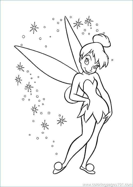 567x794 Periwinkle And Tinkerbell Coloring Page