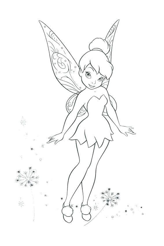 567x850 Tinkerbell Coloring Pages Coloring Page Enchanting Coloring Pages