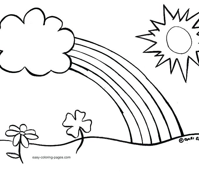 678x598 Spring Coloring Pages For Preschoolers