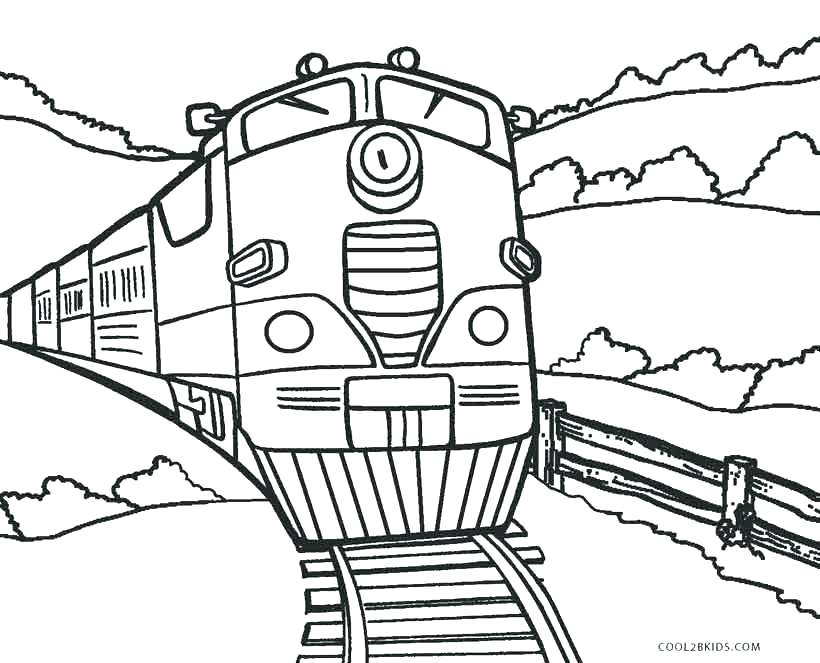 820x663 Thomas The Tank Engine Easy Colouring Pages Train Coloring