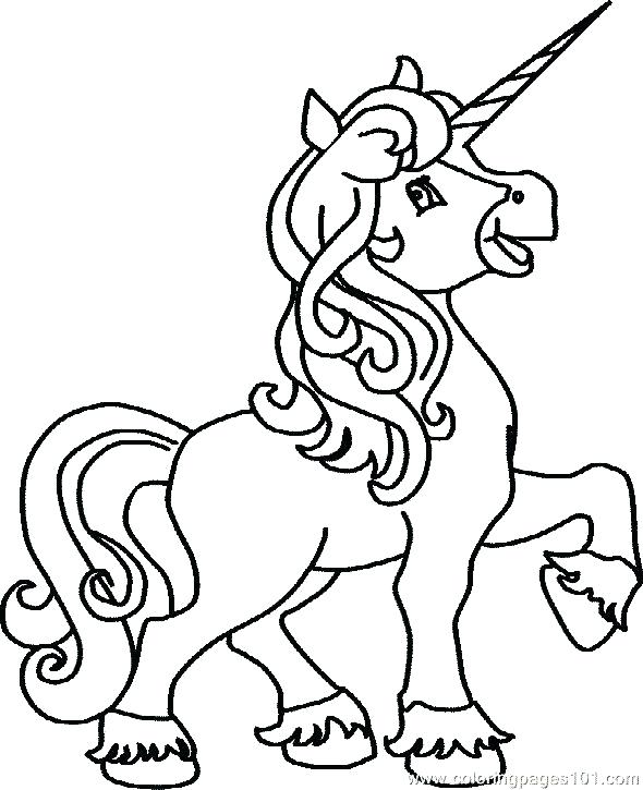 590x725 Fundamentals Unicorn Pictures To Color Easy Coloring Pages