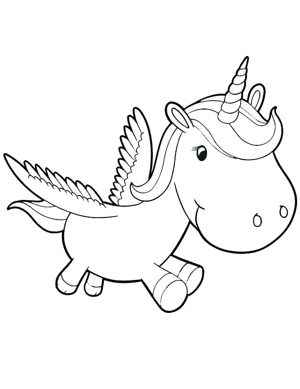 612x792 Coloring Pages Of Animals Unicorns Download Cute Animals Unicorns