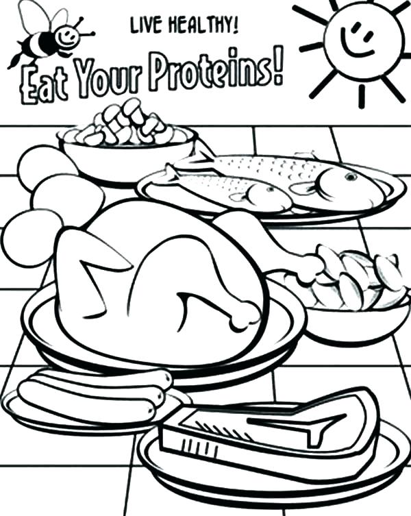 600x753 Nutrition Coloring Pages Healthy Coloring Pages Healthy Food