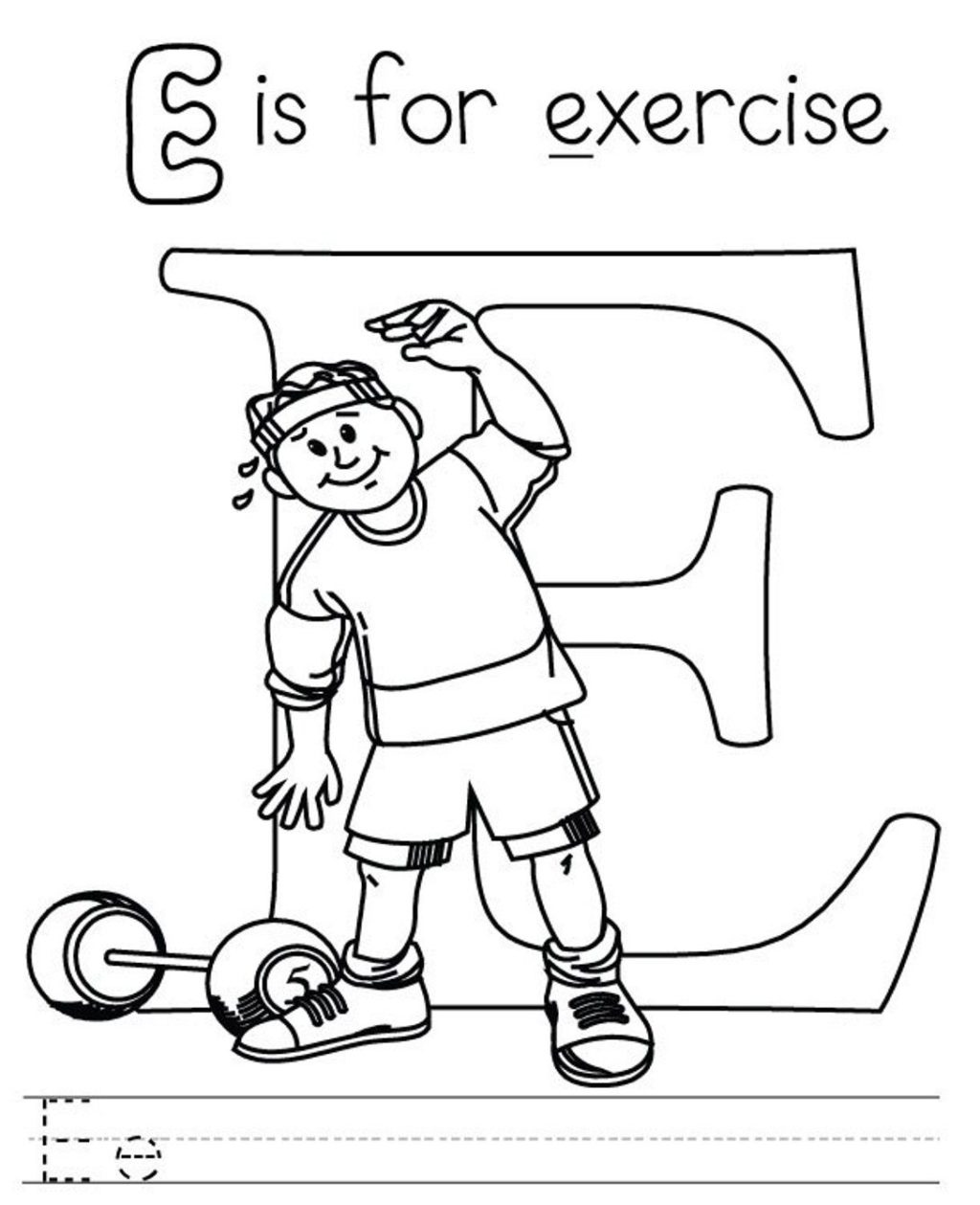 1024x1259 Letter E Coloring Pages