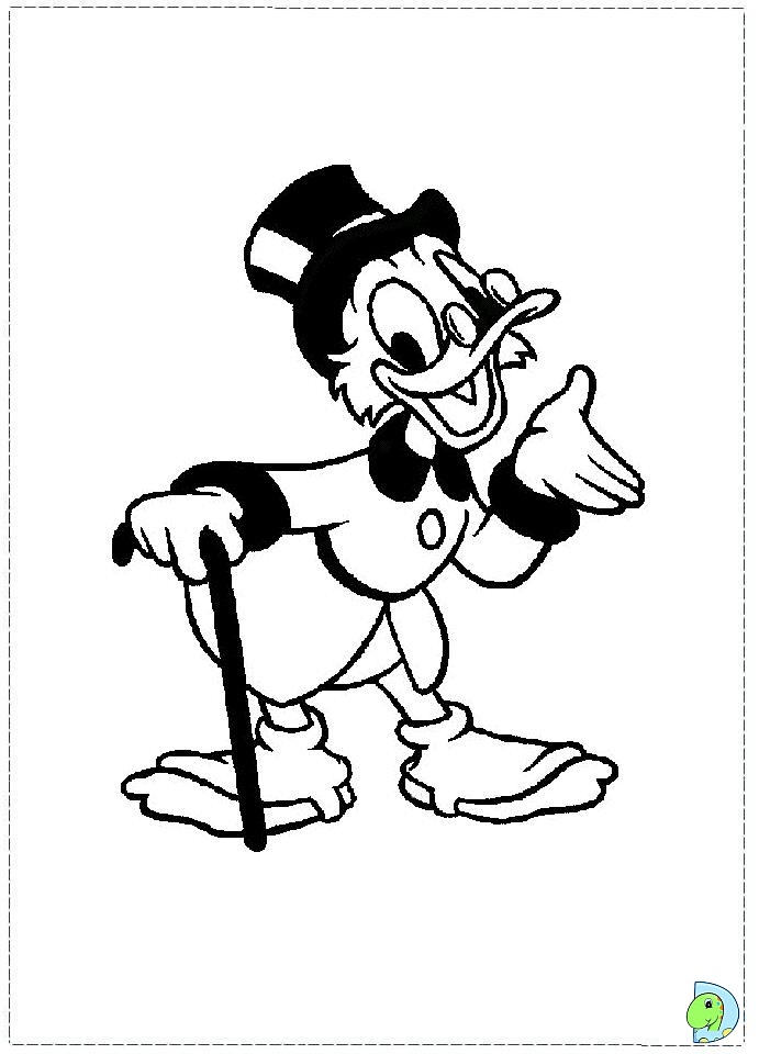 691x960 Coloring Pages Scrooge