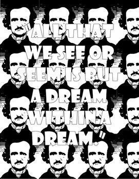 271x350 Edgar A Poe Coloring Pages High School Or Middle School