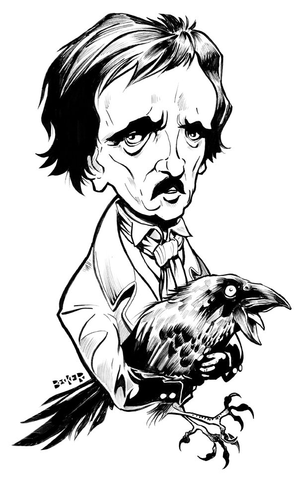 608x960 Edgar Allan Poe Steve Becker Killustrator