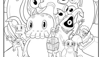 355x200 Edgar Allan Poe Coloring Pages Download Coloring For Kids