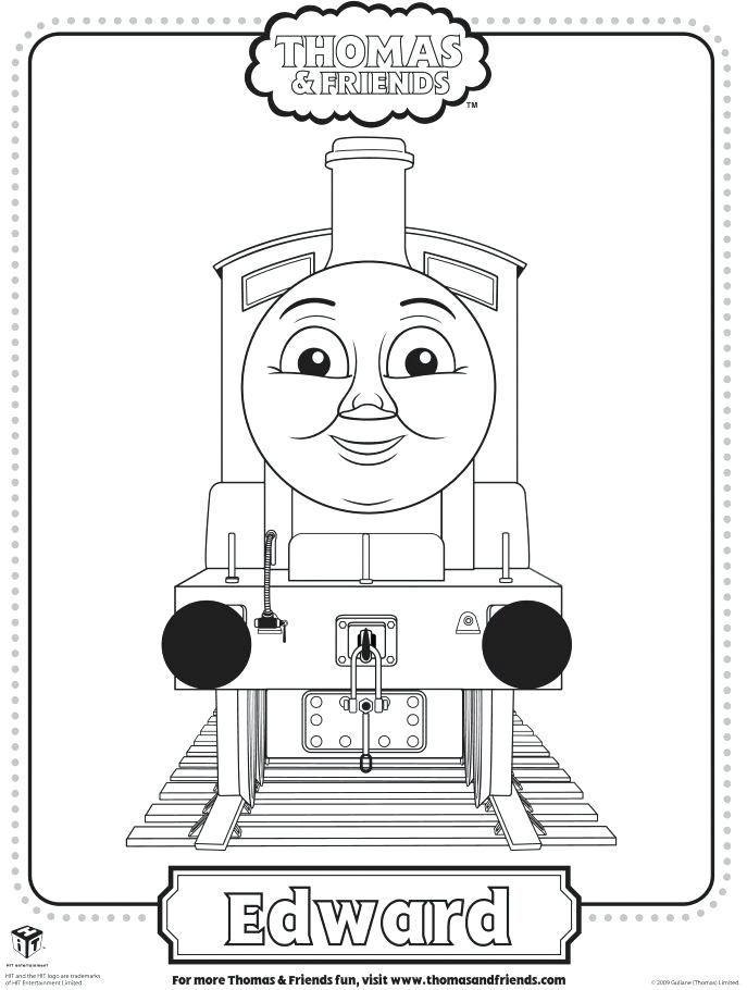 687x910 Edward Coloring Sheet