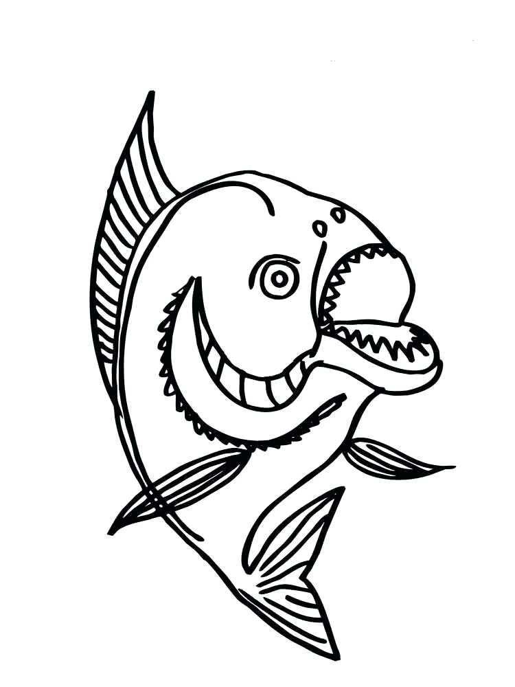 750x1000 Gulper Eel Coloring Page Color Free Coloring Printable Moray Eel