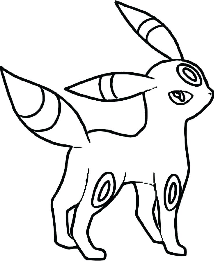 749x922 Eevee Coloring Pages