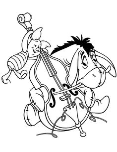 236x305 Eeyore Coloring Pages