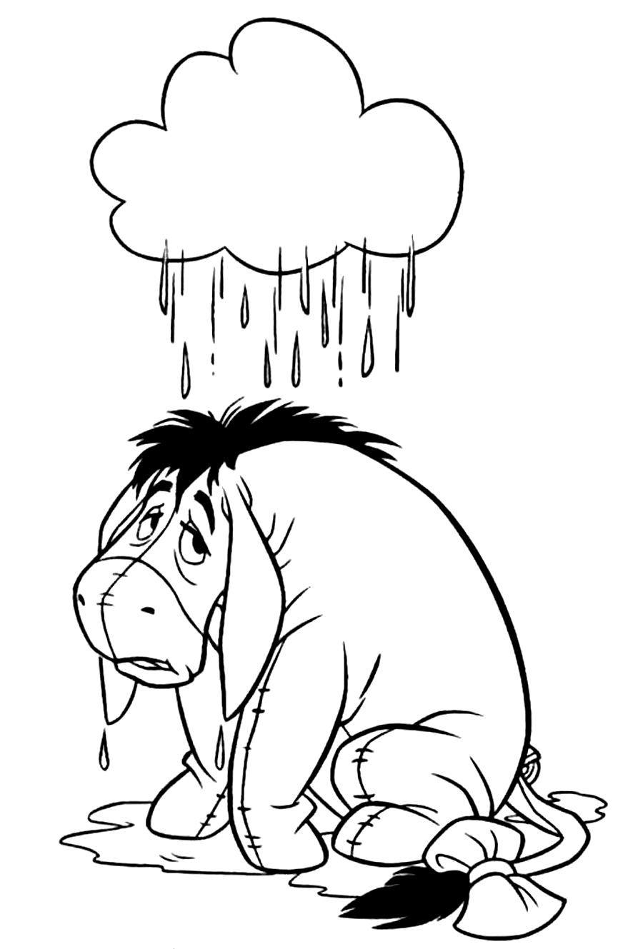 900x1329 Xmas Stuff For Eeyore Christmas Coloring Pages Sams Art Eeyore
