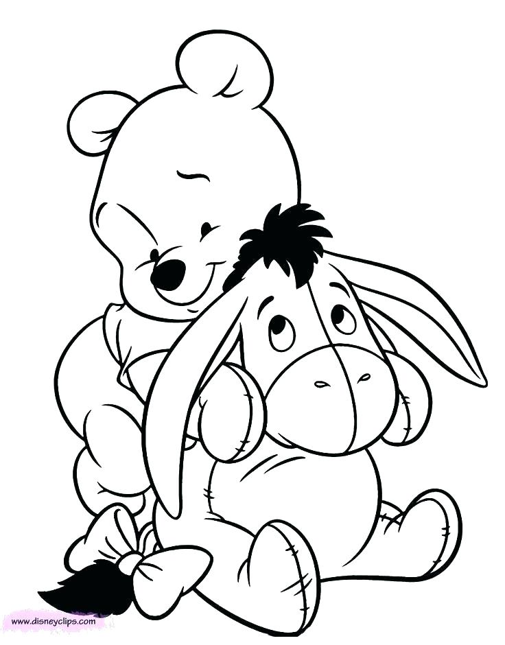 736x940 Baby Eeyore Coloring Pages Coloring Pages Baby Coloring Pages Baby