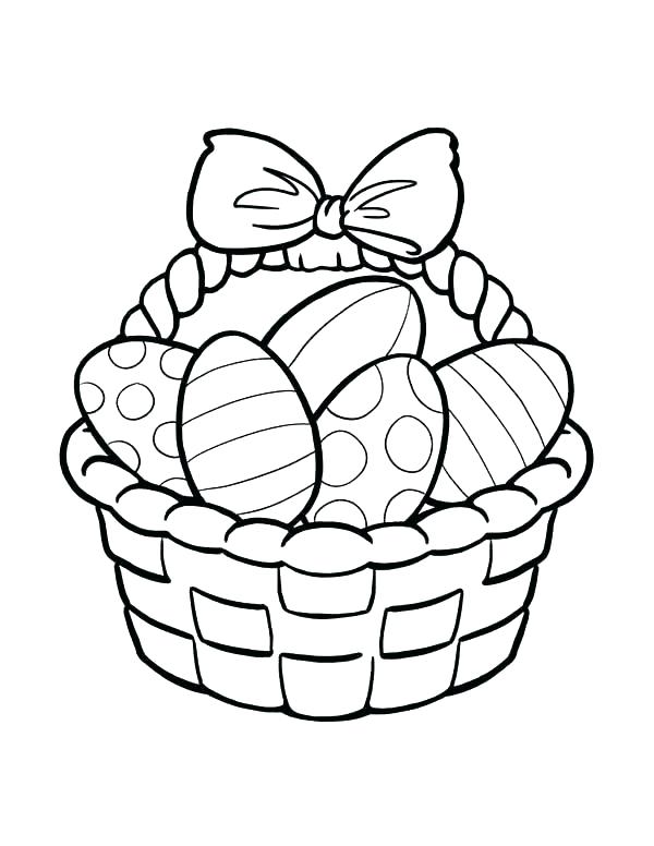 600x776 Coloring Pages Easter Eggs Printable Learn Number With To Print