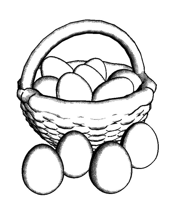 600x761 Eggs Carton Coloring Pages