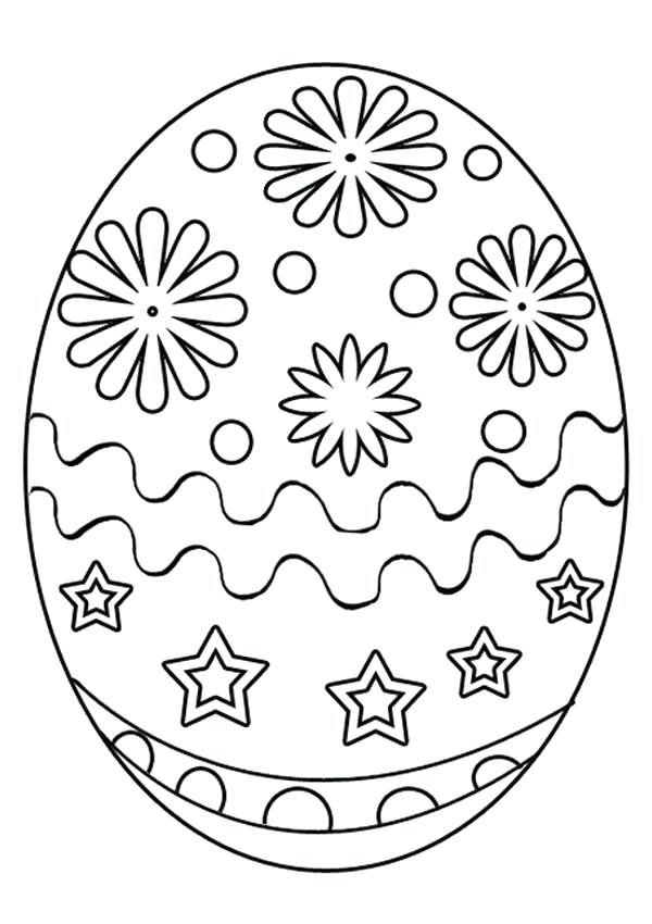 600x850 Gorgeous Inspiration Easter Egg Coloring Pages Cool Free Chic