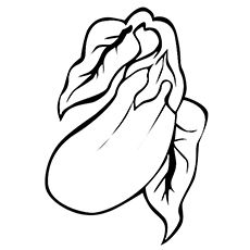 230x230 Top Free Printable Vegetables Coloring Pages Online Eggplants