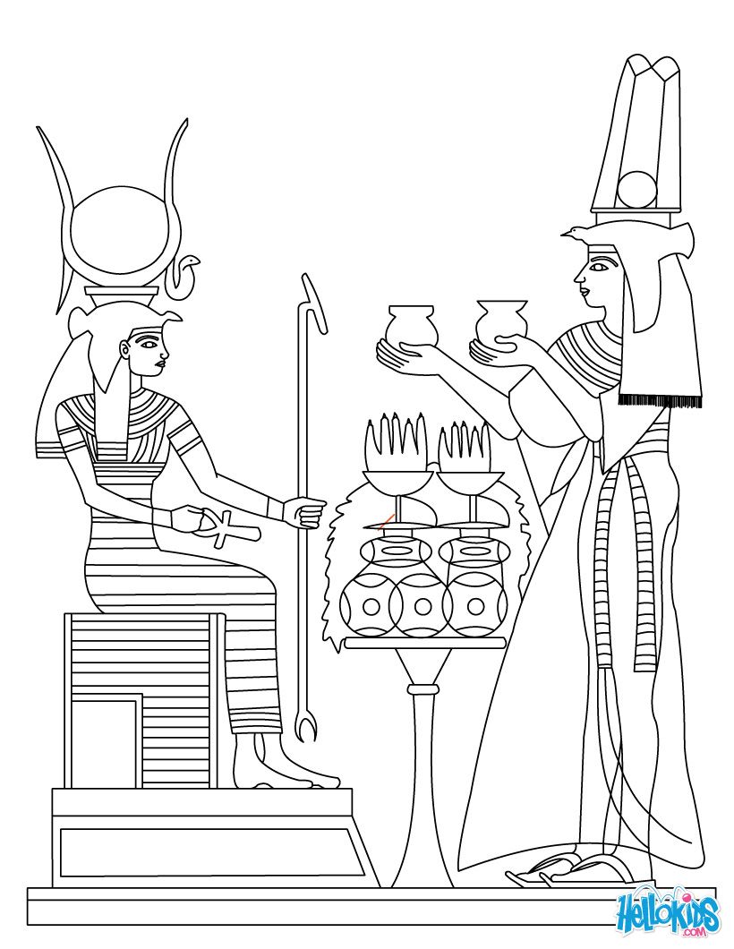 820x1060 Egyptian Coloring Pages Ancient Egypt Art Coloring Page