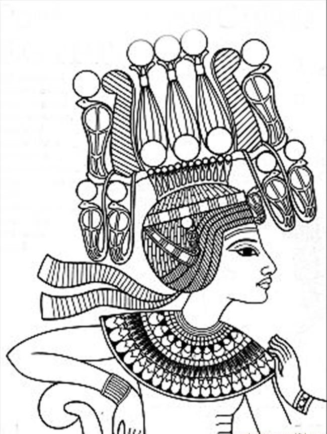 650x861 Free Printable Ancient Egypt Coloring Pages For Kids Ancient