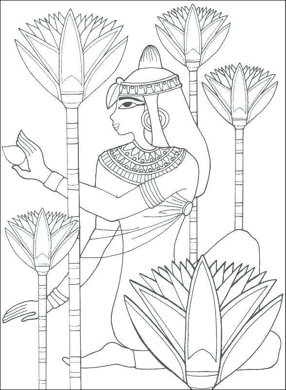 588x800 Ancient Egypt Colouring Ancient Art Coloring Pages Colouring