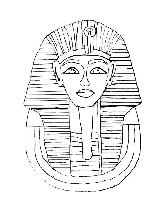 546x704 Egyptian Mummy Coloring Pages Coloring Page King Tut Awesome Mummy